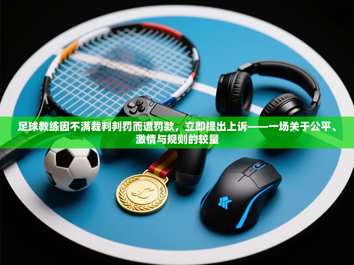 足球教练因不满裁判判罚而遭罚款，立即提出上诉——一场关于公平、激情与规则的较量  第1张